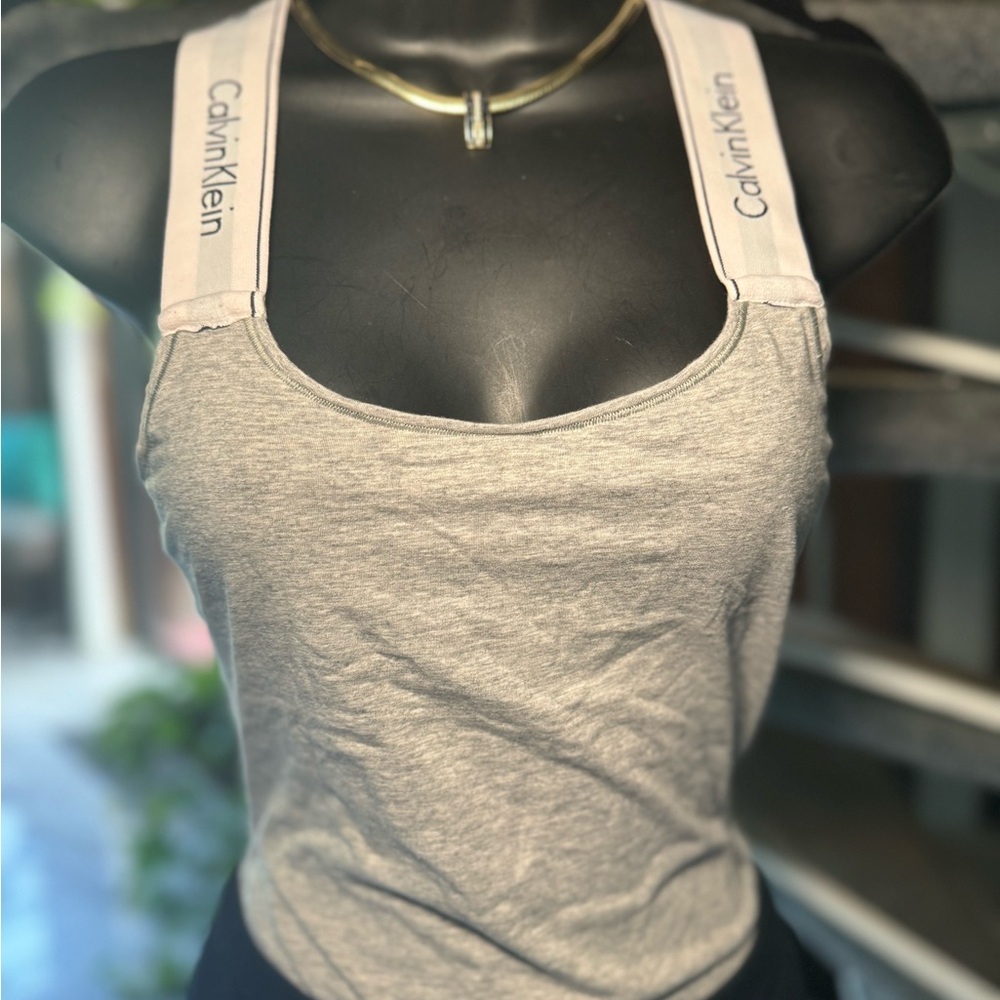 Calvin Klein Gray Bodysuit
